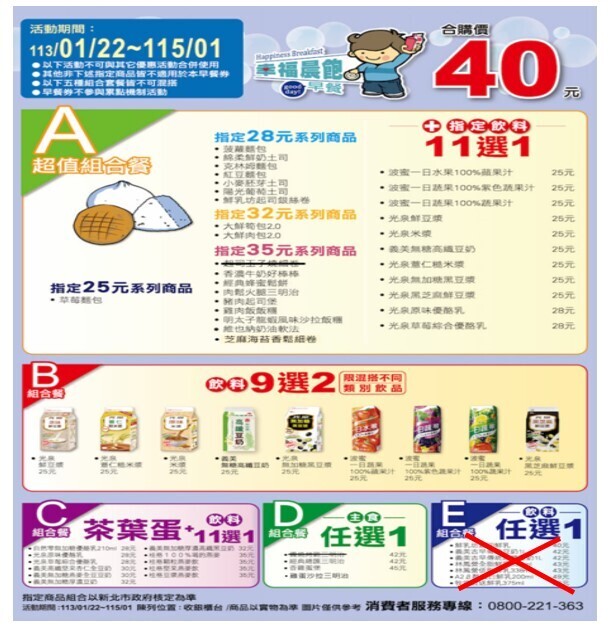 轉知：「新北市幸福晨飽早餐券及弱勢學生午餐券兌換流程圖卡(含兌換流程說明影片QR code)」